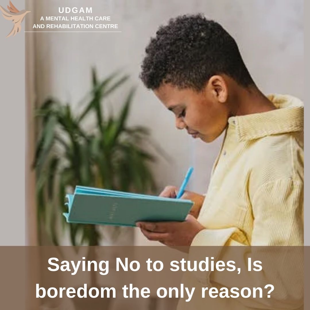 Child Saying No to Studies